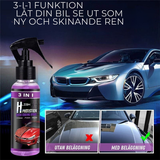 3-i-1 Högpresterande bilfärgspray med skyddsfunktion